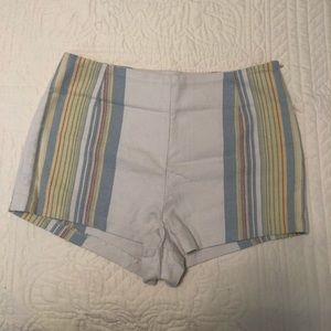 Free people high waisted shorts